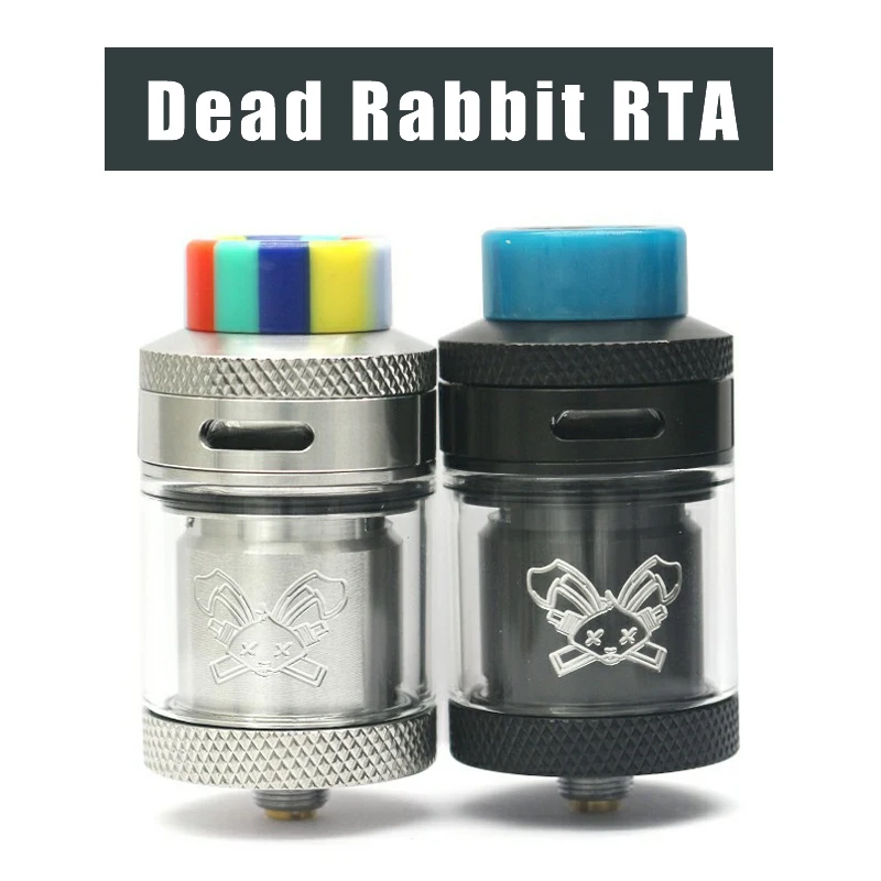 В наличии атомайзер Dead Rabbit RTA 2 мл/4 5 мл бак для электронной сигареты испаритель с