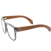 Рецептурные прогрессивные Мультифокальные линзы оптические очки унисекс ретро деревянные дужки оправа антибликовые очки для чтения