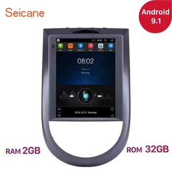 

Seicane Android 9.1 Car GPS Navigation Radio For 2015 Kia Soul 9.7 inch HD 768*1024 Multimedia Player Support Carplay DVR OBDII