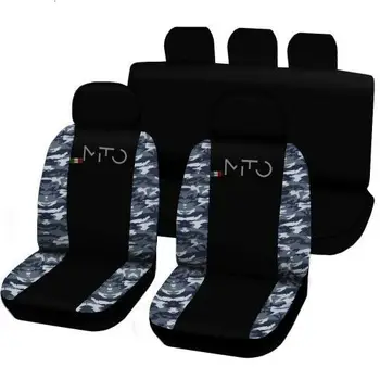 

COPRISEDILI AUTO ALFA MITO FODERE BICOLORE NERO - MIMETICO BLU