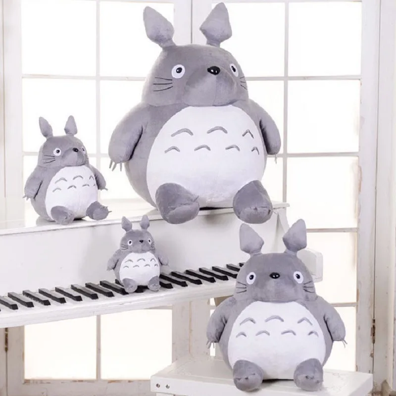 Totoro плюшевые игрушки мягкие набивные животные аниме мультяшная Подушка
