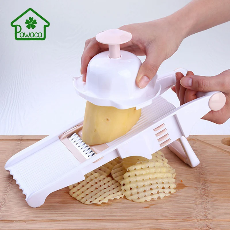

Pawaca 8 Types Vegetable Fruit Slicer Grater Onion Potato Shredders Vegetable Carrot Slicer Peeler Kitchen Accessories Tools