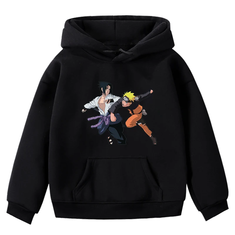 Hoodies 19 Детская толстовка с принтом Наруто для мальчиков и девочек, осенне-зимние толстовки, модные повседневные толстовки, Детские Теплые Топы с длинными рукавами, пуловер - Color: Hoodies 19