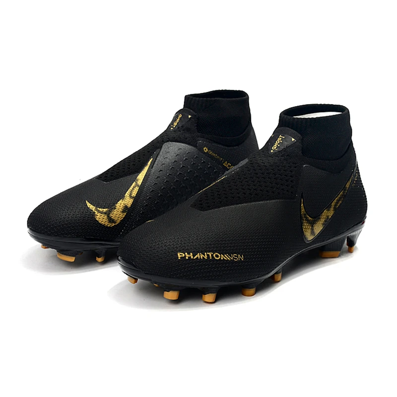 Nike Phantom VSN тени Elite DF FG Футбол бутсы кроссовки Для мужчин футбольные бутсы с волнообразным краем; Zapatos De Futbol Hombre Nike Бутсы; большие размеры 39-45