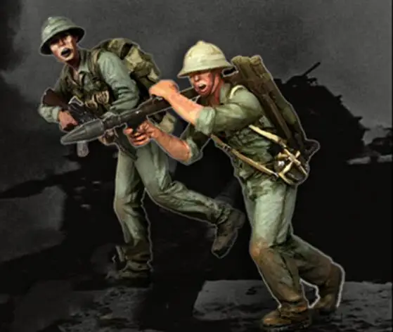 1/35 Resin Model Building Kit Figure soldiers | Игрушки и хобби