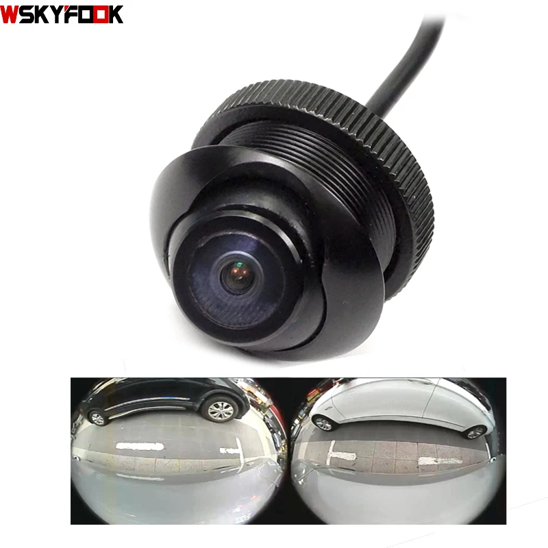 600L CCD HD 180 degree Fisheye Lens car camera Rear/Front view wide angle reversing backup camera night vision parking assist 