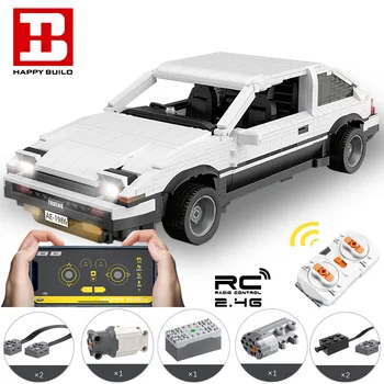 

1550Pcs Small Particle Private Vehicle Building Blocks Toy Car For Children Kids Educational Toys Birthday Gift -Dynamic Version