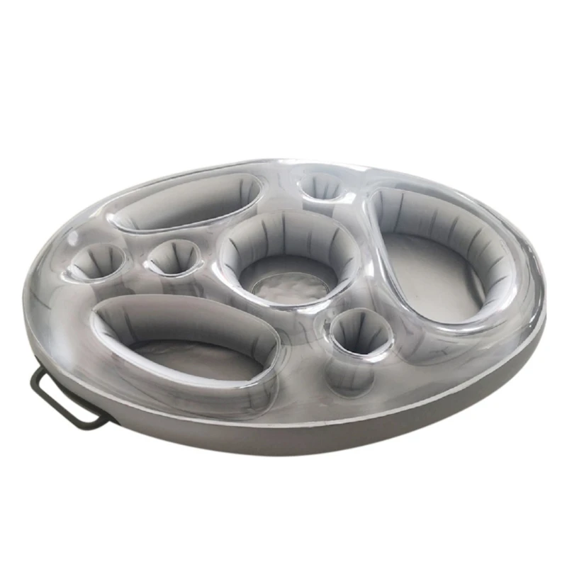P82C Inflatable Spa Bar Hot Tub Spas Floating Drinks and Food Holder Tray hot tub drink holder