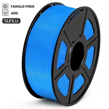 

Filament ABS Blue 1kg 1.75mm Tolerance +/-0.02mm Good Strength Eco-friendly Printing Material for FDM 3D Printer 100% No Bubble
