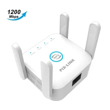 Répéteur WiFi 5G sans fil, 1200 mb/s, longue portée, amplificateur de Signal pour extension de réseau