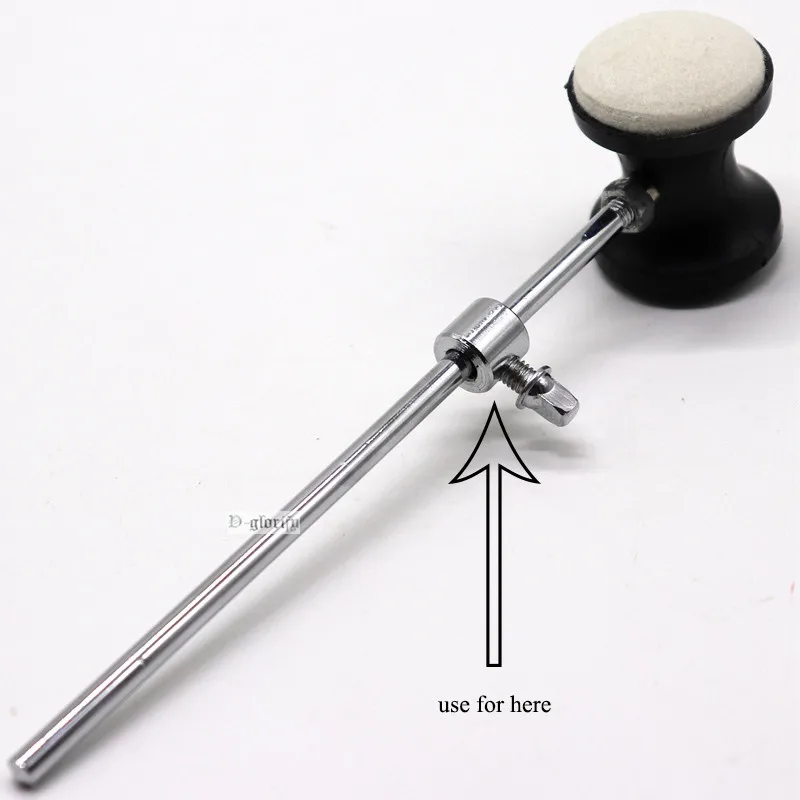 Bass drum pedal beaters weighted drum accessories memory shaft lock for