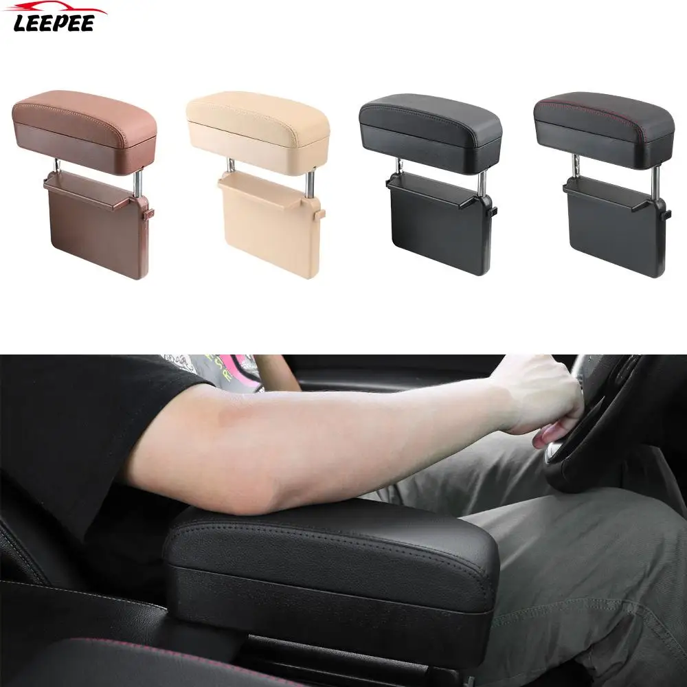 

Universal Adjustable Auto Seat Gap Organizer Car Armrest Box Car Center Console Arm Rest Elbow Support