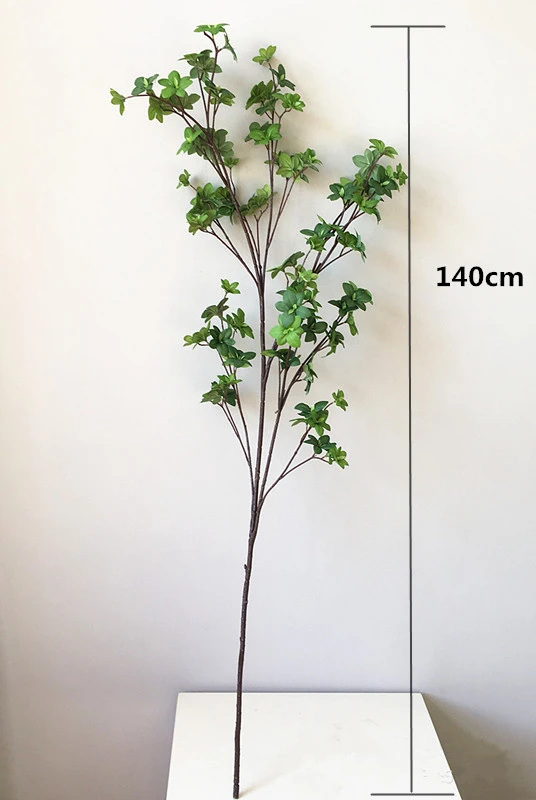 140cm Large Artificial Tall Pole Plants Green Silk Cloth Magnolia Tree Branch Tropical Banyan Leaf Garden Living Room Hotel Deco Artificial Plants Aliexpress