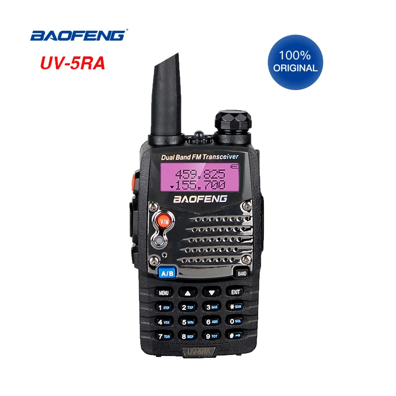 

Upgrade Baofeng UV-5R Walkie Talkie UV-5RA Professional CB Radio 5W 128CH Dual Band VHF UHF Transceiver Hunting Two Way Radio