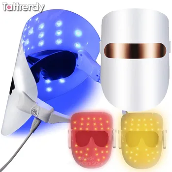 

therapy mask light treatment face skin lifting rosacea phototherapy mask facial beauty machine skin rejuvenation red led photon