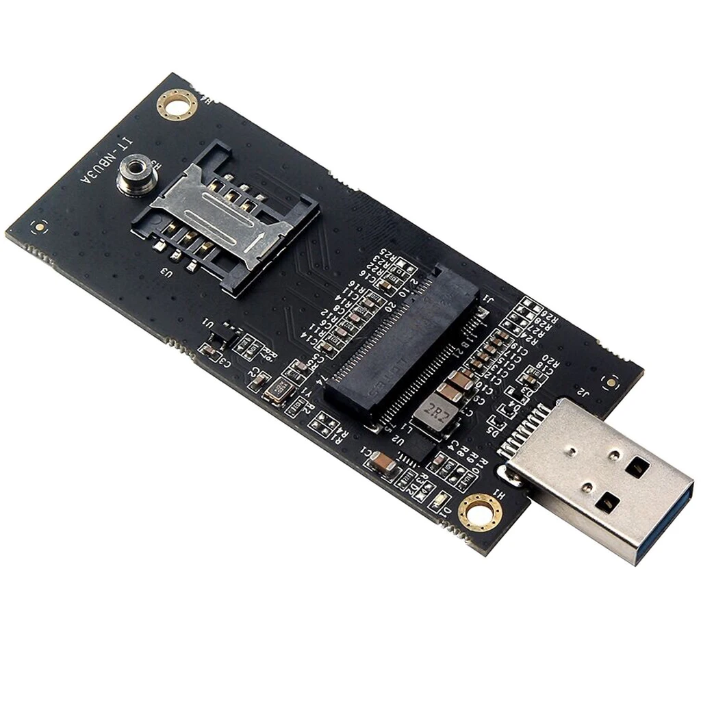 NGFF M2 Key B SSD To USB 3.0 External Conveter Adapter Card Flash Disk Type