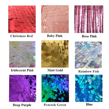 

wholesale price 10 pieces large 18mm sequin backdrop for photobooth party wedding event