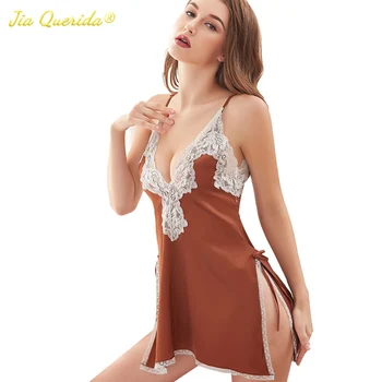 

Long Shirt Soft Summer Fashion Style Sleeveless Home Dress Night Wear Night Gown Solid Woman Clothes Night Dress Woman Clothing
