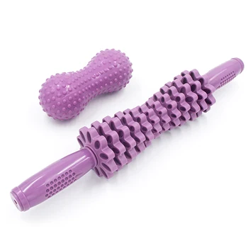 

Muscle Massage Set Exercise Roller Stick Peanut Ball Leg Body Foot for Soreness Relief Strength Training Fitness Gym Equipment