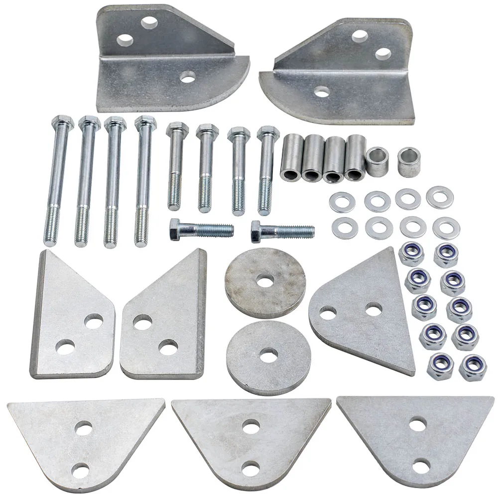 

maxpeedingrods Leveling Lift Kit 2" Front Rear brackets For Polaris Ranger RZR 570 2012-2018