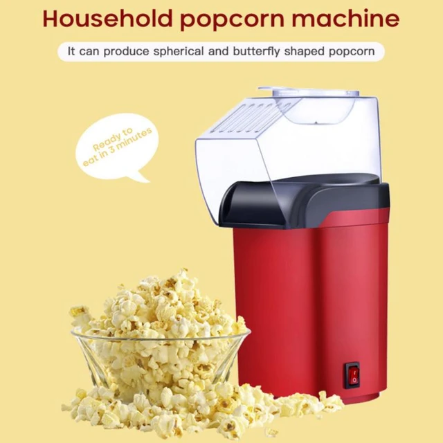 Air Popcorn Popper Maker, Electric Hot Air Popcorn Machine-1200W, Oil-Free  - AliExpress