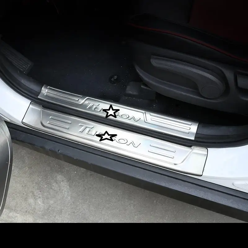 Задние панели ножная педаль внешний хромированный декоративный Automovil чехлы