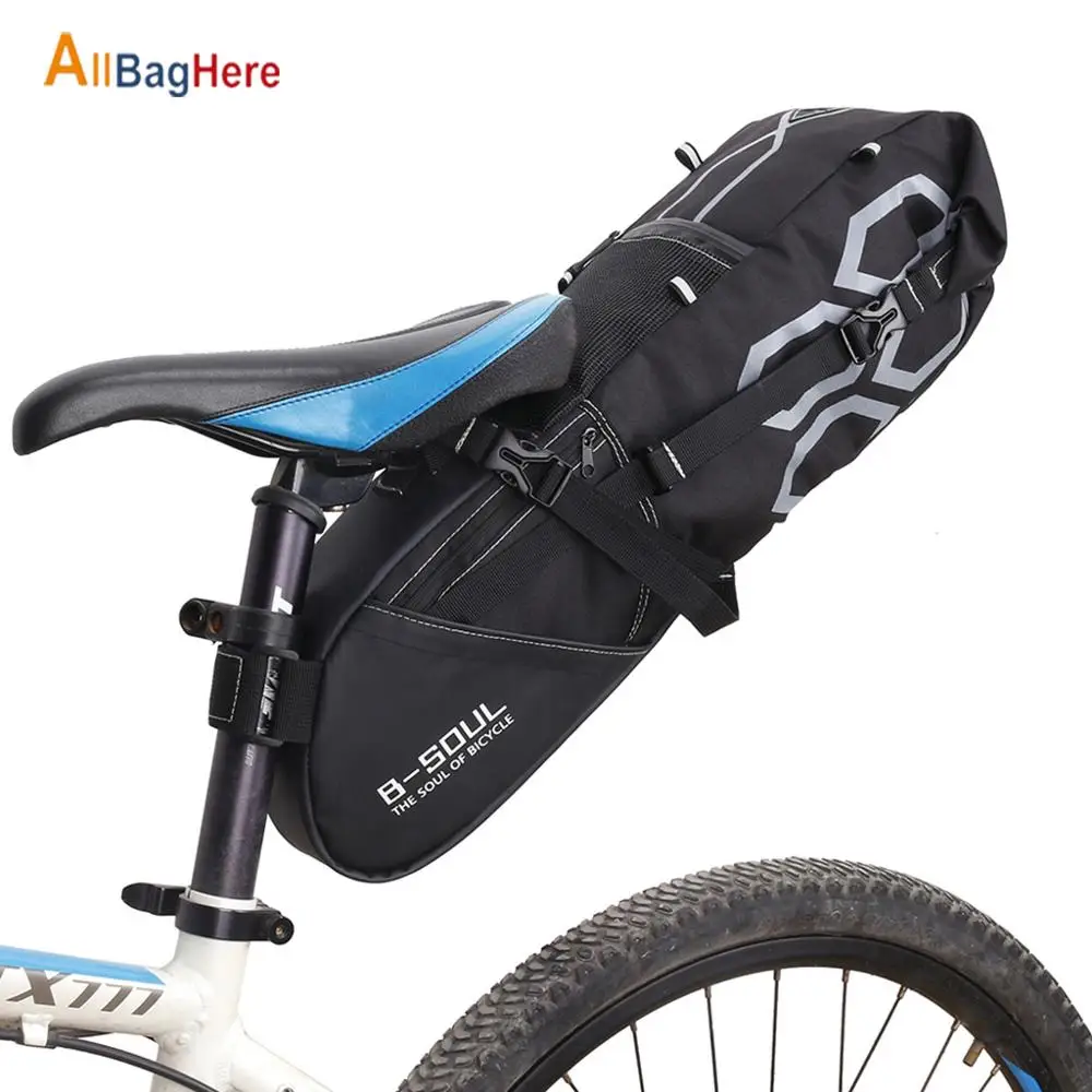 Прочная велосипедная сумка 12 л MTB большая емкость водонепроницаемый чехол для