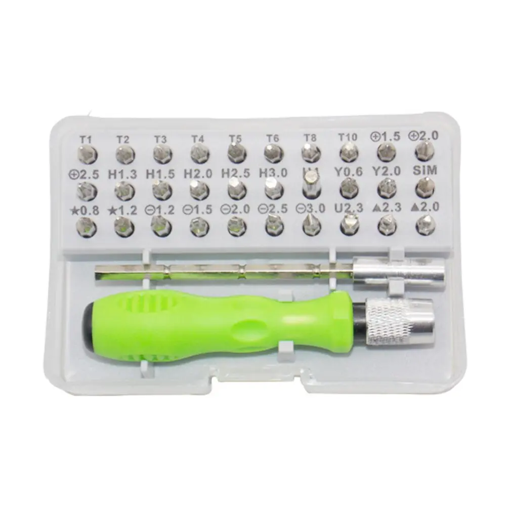 Screwdriver Set Rod 32 In 1 Magnetic ACCESSesesesory Kit Adjustable Pole Anti-slip Handle Precision | Инструменты