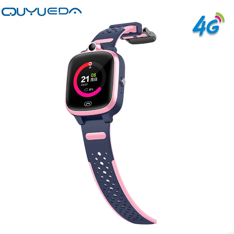 4G Children Telephone Watch Baby Anti-Lost Smart Wristwatch Tracking Device Support SOS Video Calling Waterproof Kids Locator