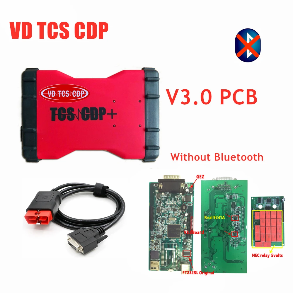 Новейшее программное обеспечение 2016R0 keygen с bluetooth VD DS150E C-D-P obd сканирование для delphis авто автомобили грузовики obdii диагностический инструмент - Цвет: without bluetooth