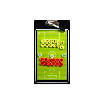 

Coaching Board PVC Magnetic Professional PU Colorful Football Board Clip Board With Magnetic Number Chess Pieces