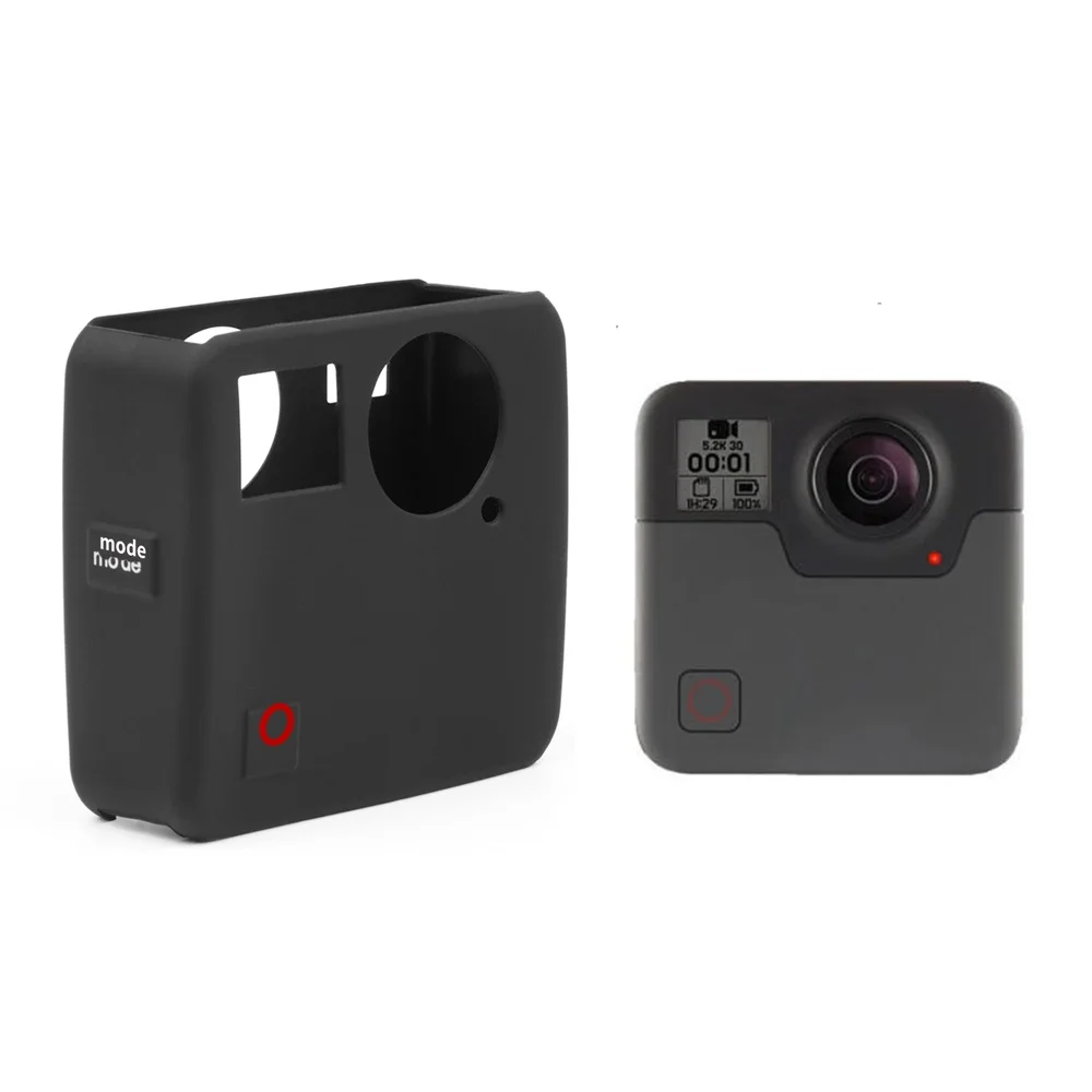 

Soft Silicone Protective Cover Case for GoPro Fusion Action Camera Housing Cover Case for Go Pro Fusion Camera Accessory