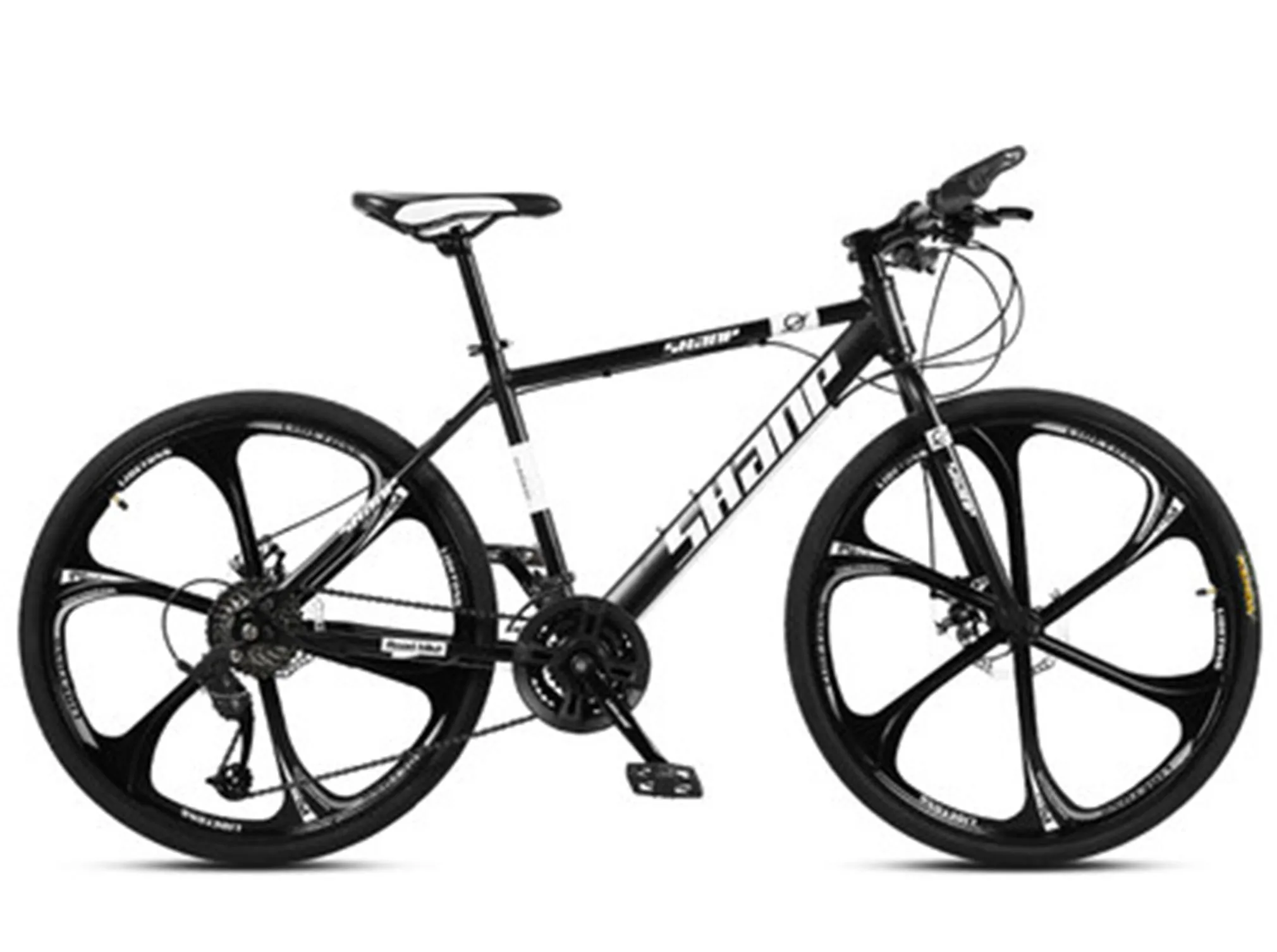 24/26 Inch Off-Road Mountain Bike 21-Speed Male Female Adult Shock Absorption Ultra-Light Six-Knife Bike