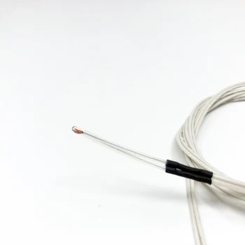 

1PC high temperature 3950 100K ntc 100k NTC sensor 1% 1M glass-sealed thermistor NTC100K for 3D printer ntc temperature sensor