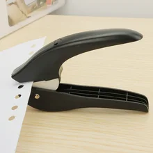 Deli одно отверстие Дырокол круг ручной удар бумажный осмотр билетов отверстия Канцтовары пробивные клещи 0115