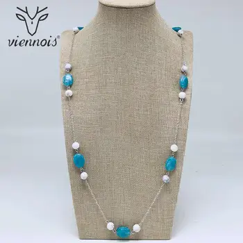 

Viennois Different Styles Trendy Long Chain For Women Fashion Chain Necklace Long Necklace For Women Fashion Jewelry