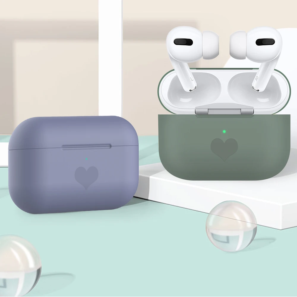 Для Apple Airpods Pro силиконовый чехол для наушников для Airpods Pro Мягкий чехол Чехол для влюбленных чехол для Airpods 3 чехол для гарнитуры