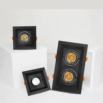 

1Pcs 10W 20W 110V 220V LED Dimmable Ceiling light Recessed LED Wall lamp Spot light With LED Driver For Home Lighting