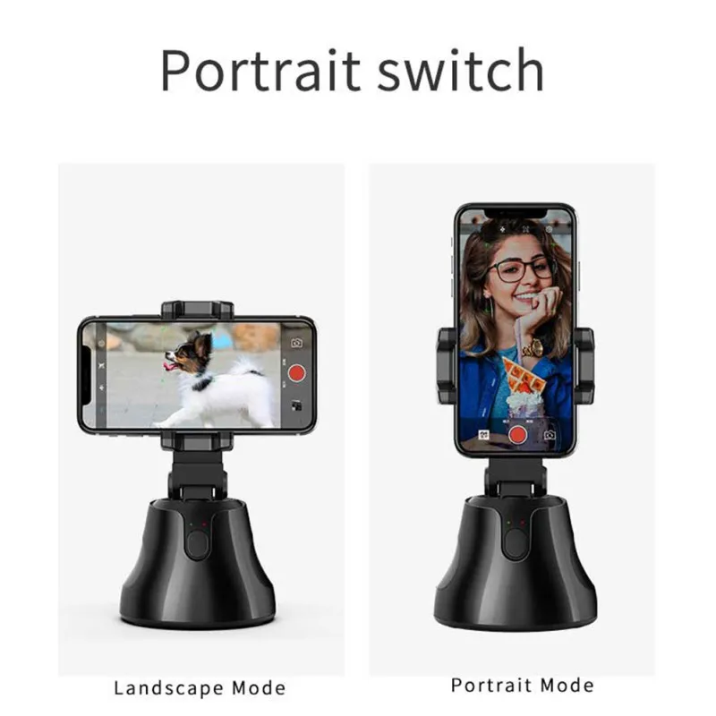 

Auto Smart Phone Selfie Shooting Gimbal 360 Degree Face Tracking Photo Vlog Camera Live Video Record Gimbal For iOS Android
