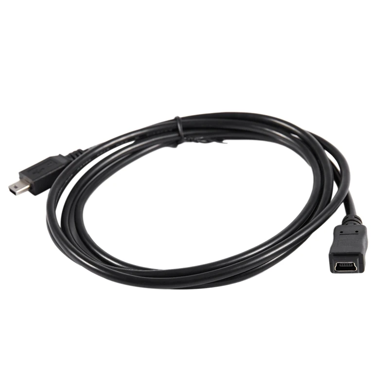 1 5 м Mini USB B 5pin Мужской к женскому удлинитель шнура адаптер Черный|Компьютерные