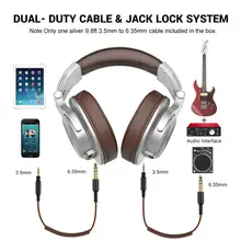 Oneodio auriculares profesionales A71 para DJ, cascos portátiles con cable para jugadores con micrófono, para compartir música, para mezclador de grabación