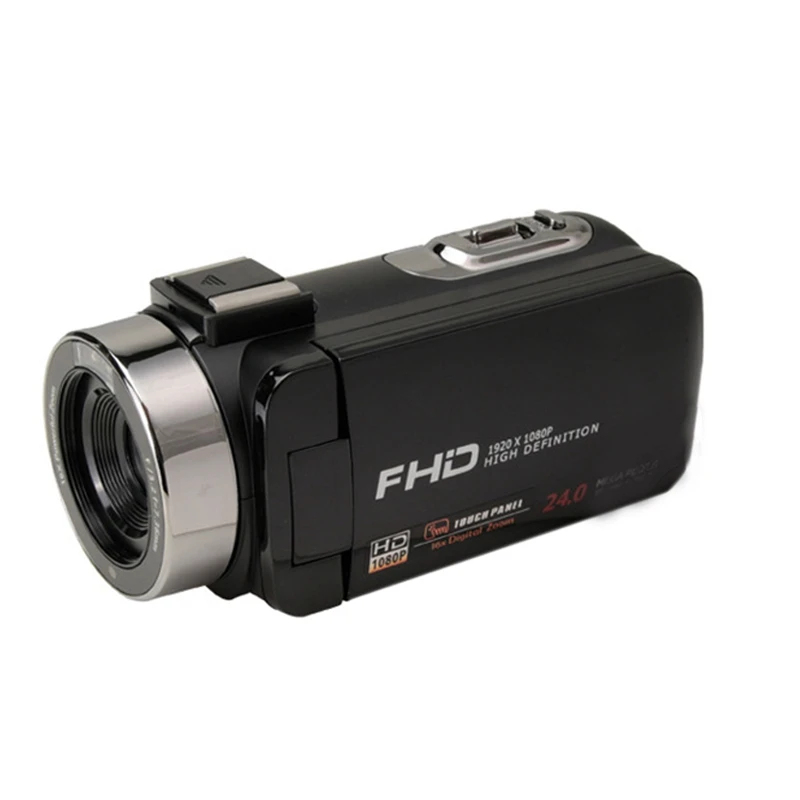 Видеокамера 1080P Full Hd Портативная Цифровая видеокамера 2400W Pixel 8X цифровой зум 3,0 дюймов ЖКД видеокамера с экраном