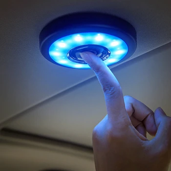 

LED Car Interior Reading Light Auto USB Charging Roof Magnet Auto Day Light Trunk Drl Square Dome Vehicle Indoor Ceiling Lamp