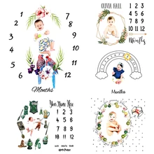 Детский фон покрывало для фото младенец фото фон ткань дети игровой коврик фото-ковер календарь фото аксессуары