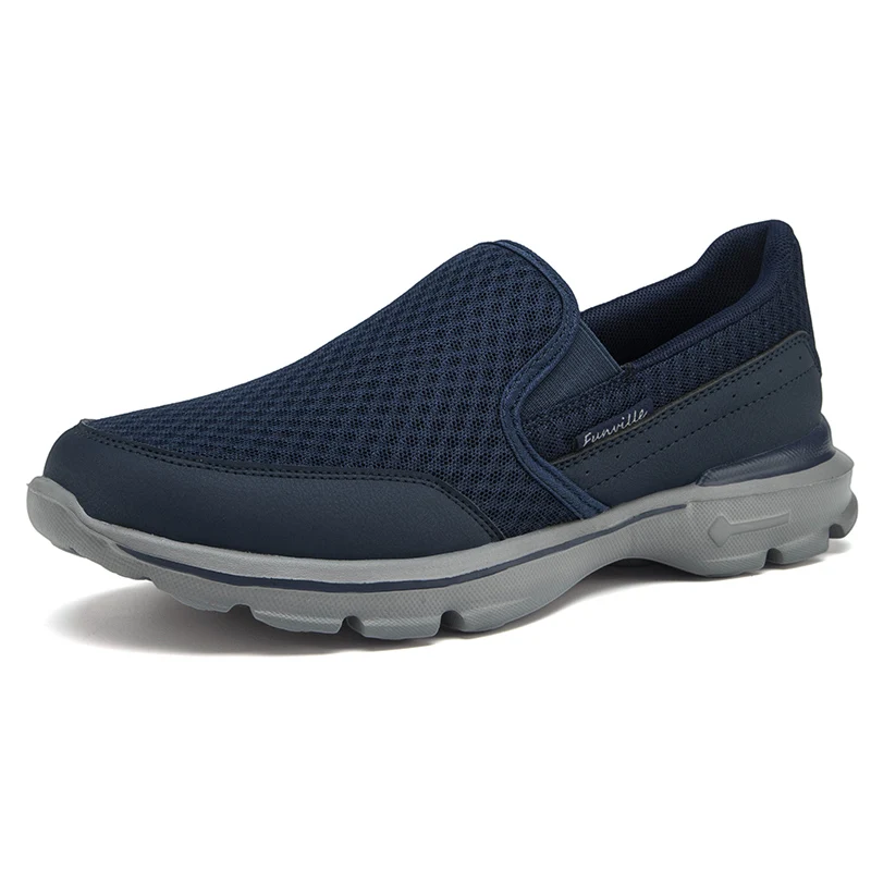Casual Shoes Men Slip on Lightweight Man Walking Sneakers Outdoor Breatheable Mesh Male Leisure Classical Plus Size |