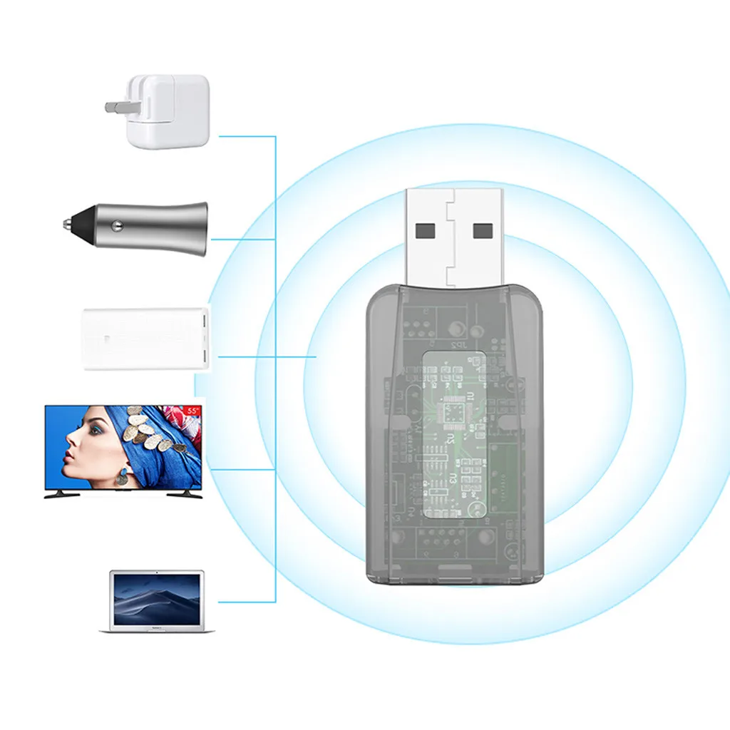 Автомобильный Bluetooth приемник модуль беспроводной музыкальный аудио адаптер для