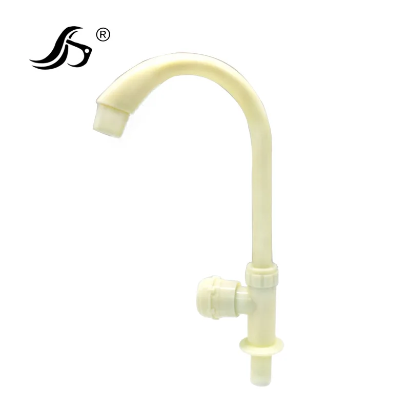 

Plastic Tap Single Handle Single Hole Kitchen Vertical Type Durable Kitchen Faucet Kitchen 4 Points Rotating Leading Manufacture