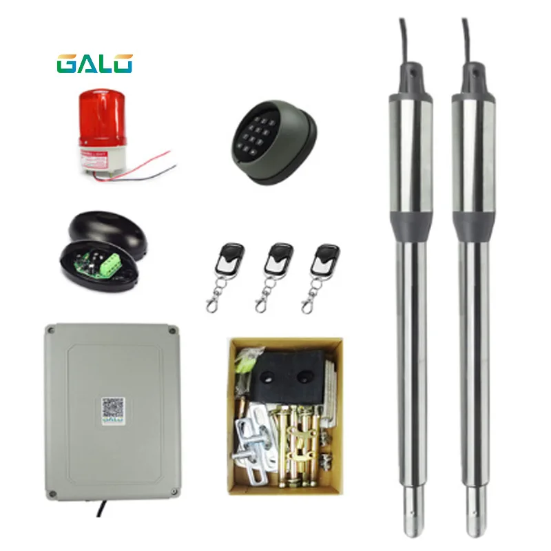 R GALO AC220V/AC110V привод распашных ворот для домашних ворот smart contrl автоматический Открыватель ворот полный комплект опционально - Цвет: R