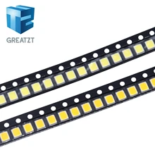 GREATZT 100 шт. 21-25 лм Белый/теплый белый 2835 SMD СВЕТОДИОДНЫЙ 0,2 Вт высокояркий светодиодный чип
