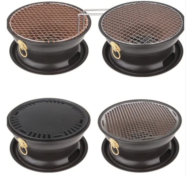 숯불의 고유한 풍미를 만끽하는 그릴 테이블 바베큐 그릴